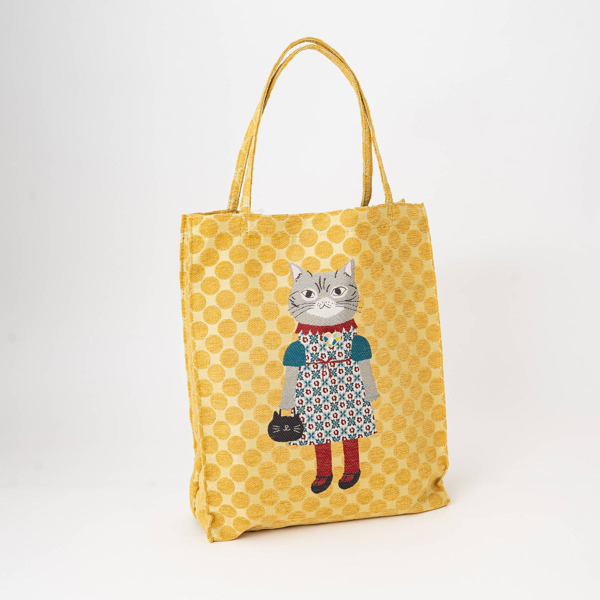 Kusuguru "Honey Bean Princes" Jacquard Tote Premium Chenille