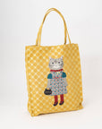 Kusuguru "Honey Bean Princes" Jacquard Tote Premium Chenille