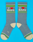 I ❤️ Naps Gym Crew Socks