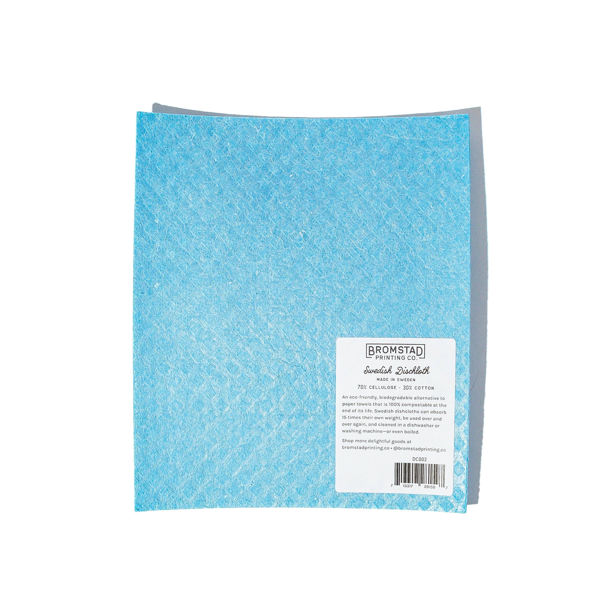 Bowie Cat - Swedish Dishcloth