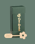 Lip Care Spatula, Gold Daisy