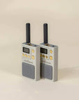 Set of 2 Walkie Talkies -  Beige