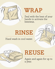 Bee's Wrap - Lunch Pack - Bees & Bears Print