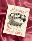 Mama Possum - Risograph Mother's Day Card