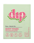 Dip Body Wash Cleansing Soap Bar - Rose & Matcha Tea