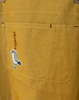 Kusuguru Japan Embroidered Cat Apron - Cute Cotton Smock