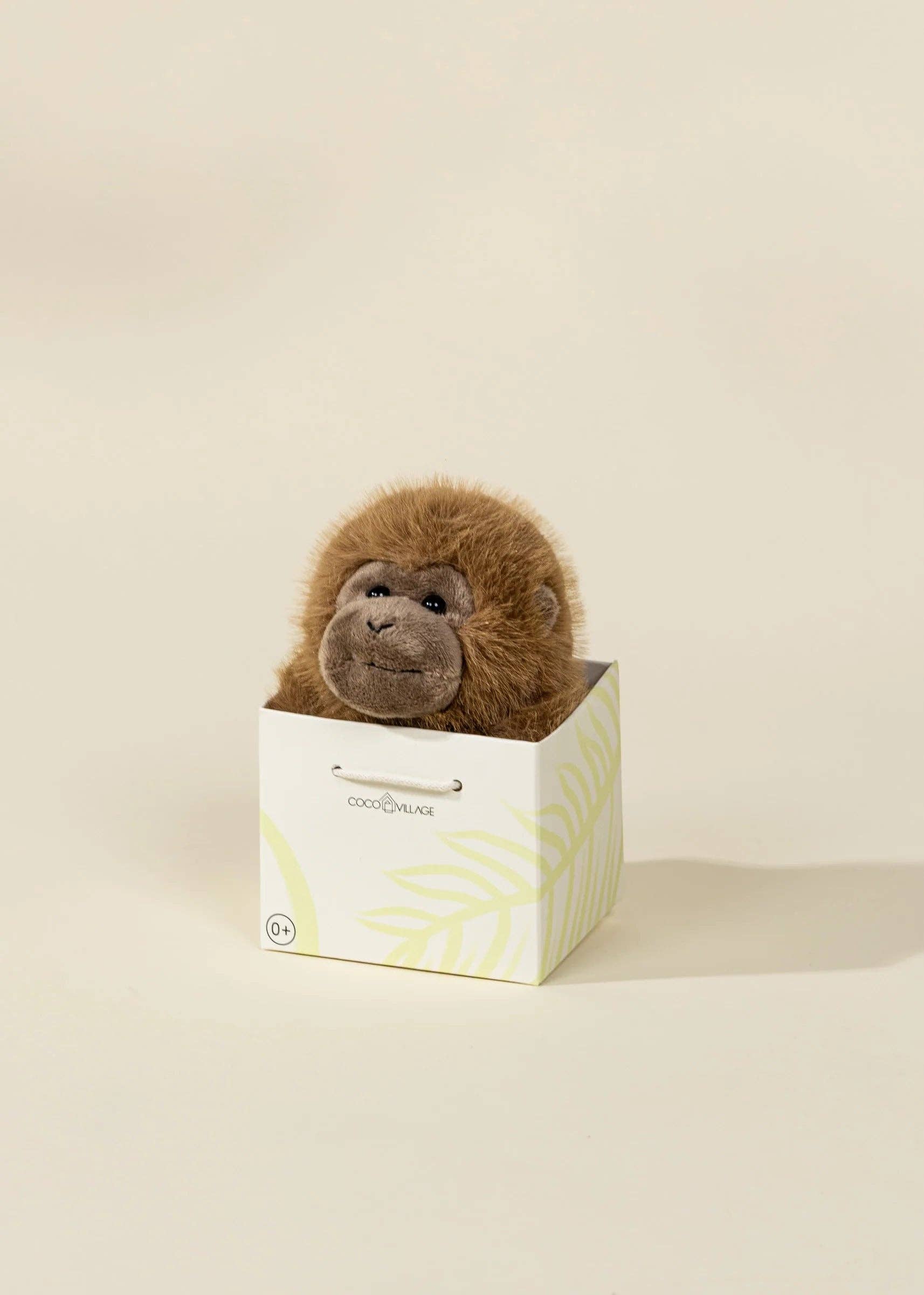 Mini Gift Plush Toy - Brown Monkey