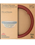 Food Huggers - Food Huggers Lid Extra Large Terra Cotta