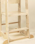Educational Tower - Natural Wood