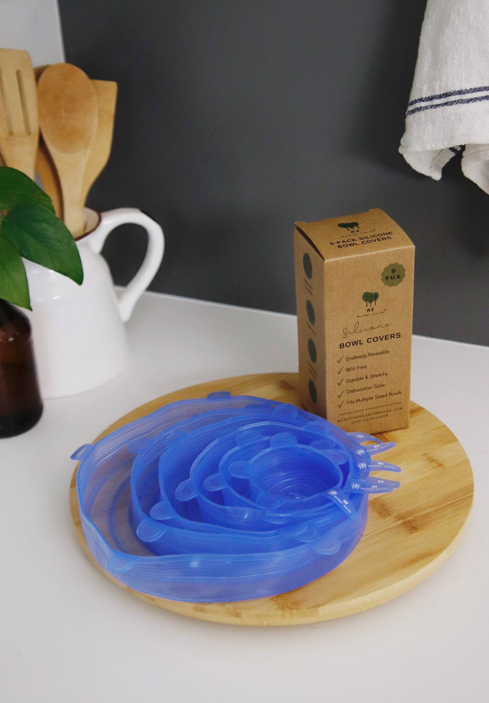 Me Mother Earth Silicone Bowl Covers - Thumbnail 4