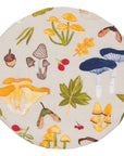 Field Mushrooms Bowl Covers Set of 2