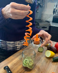 Jarware 3 in 1 Spiralizer for Wide Mouth Mason Jar