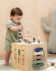 Wooden Activity Cube