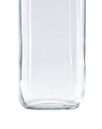 Fox Run Square Glass Milk Bottle, Leaf-Proof 16.9 oz