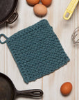 Lagoon Knit Potholder
