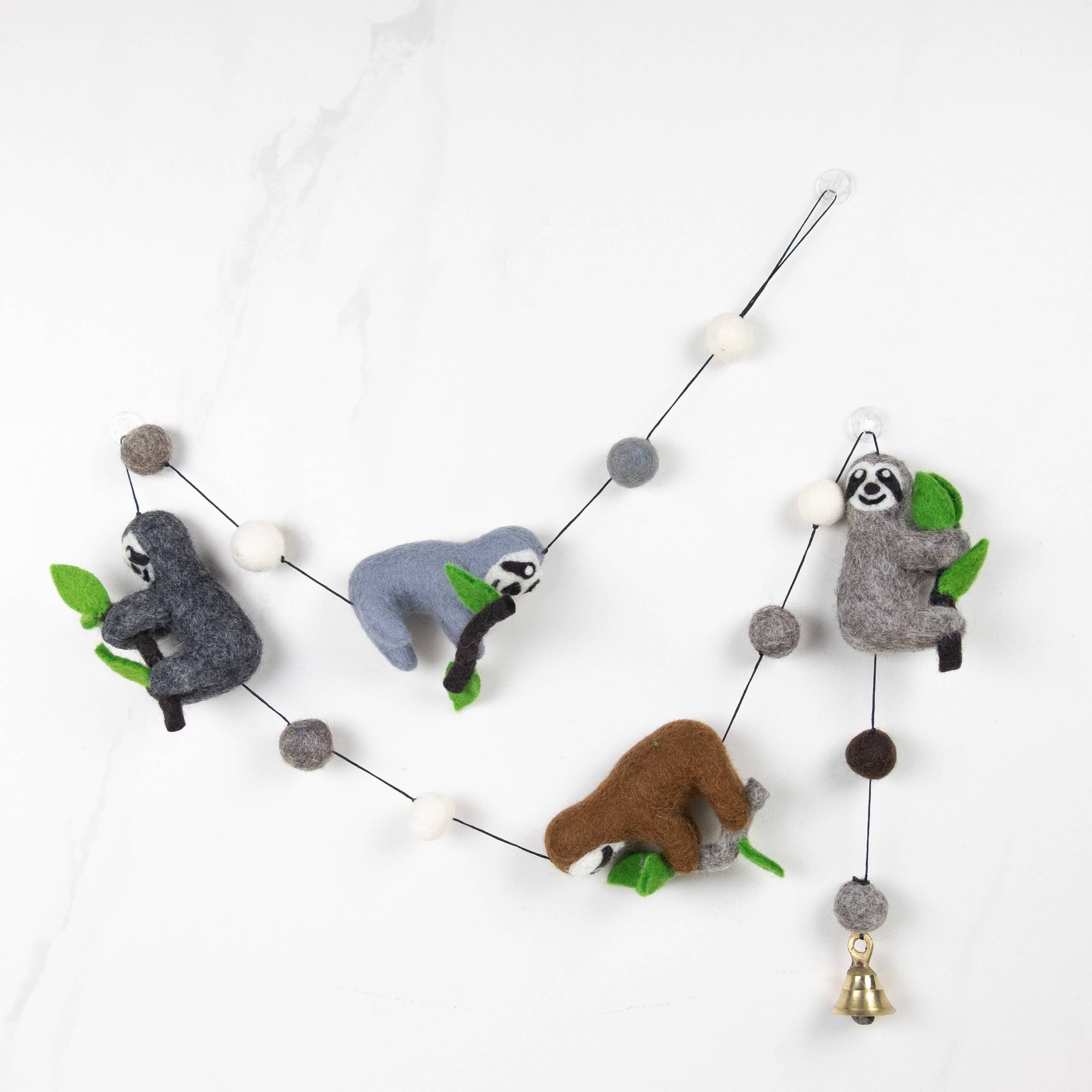 The Winding Road - Garland - Felt Sloth