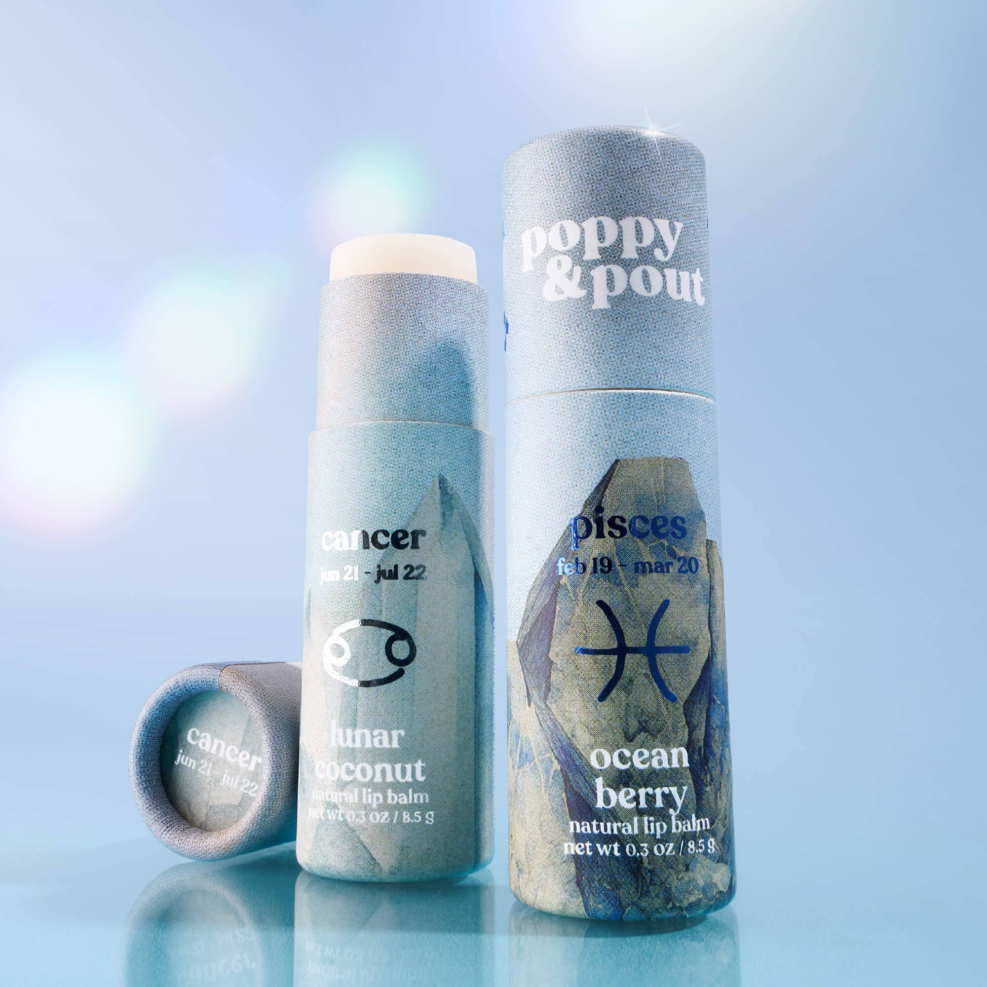 Lip Balm, Zodiac, Pisces Ocean Berry