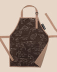 Urban Infant - Little Helper Kids Apron, Washable Cotton/Poly - Dinosaurs