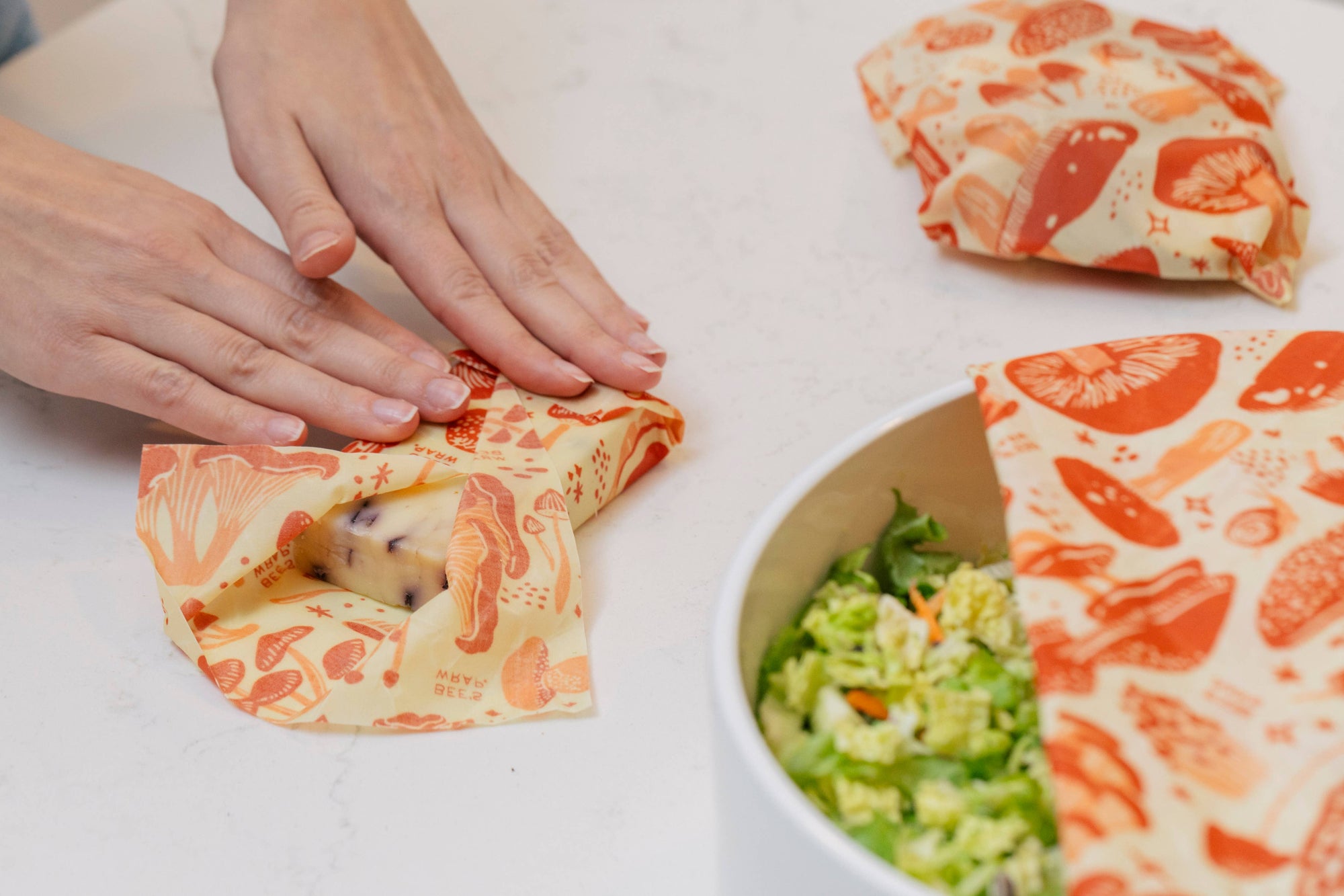 Bee&#39;s Wrap - Assorted 3 Pack - Mushroom Magic, Limited Edition