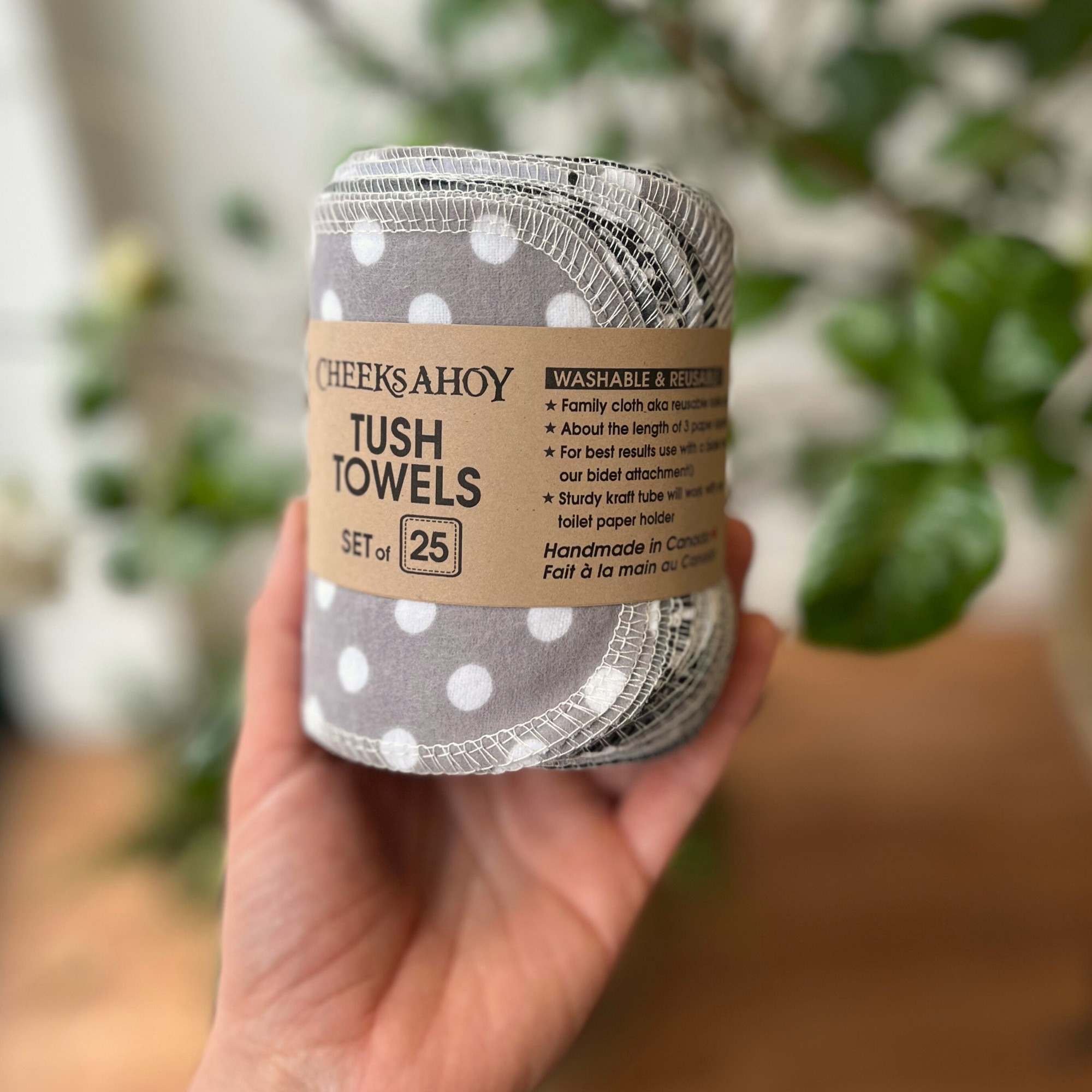 Tush Towels - Reusable Toilet Tissue