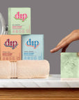 Dip Body Wash Cleansing Soap Bar - Rose & Matcha Tea