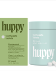 Huppy - Fluoride-Free Toothpaste Tablets | Peppermint