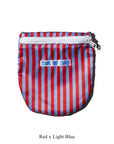 Puebco - School Tie Fabric Semicircle Pouch