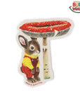 3P4 x Richard Scarry® - Nicholas Bunny Mushroom Sticker