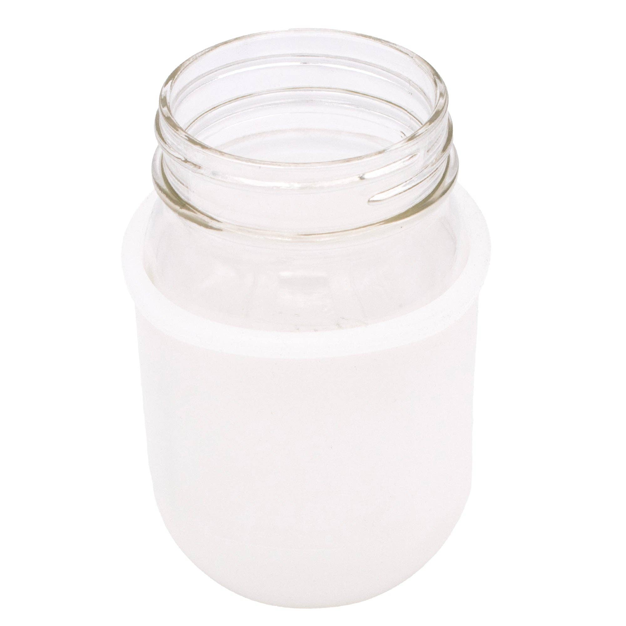 Silicone Sleeve for Regular Mouth Pint 16oz Mason Jars