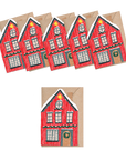 Isatopia - Red Cottage Mini Cards - box of 6