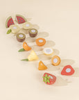 Wooden Fruits Playset
