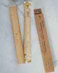 Bamboo Toothbrush Travel Case + Toothbrush Set