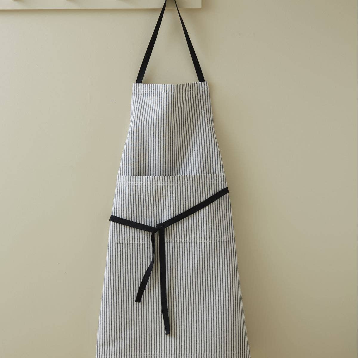 Aux petit oignons triped apron