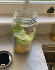 Jarware Compost Lid for Wide Mouth Mason Jar, Set 4