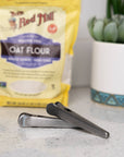 Fox Run Stainless Steel Kitchen Bag Clips, Set of 2, 4.5"