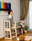 2in1 Montessori Learning Tower & Desk