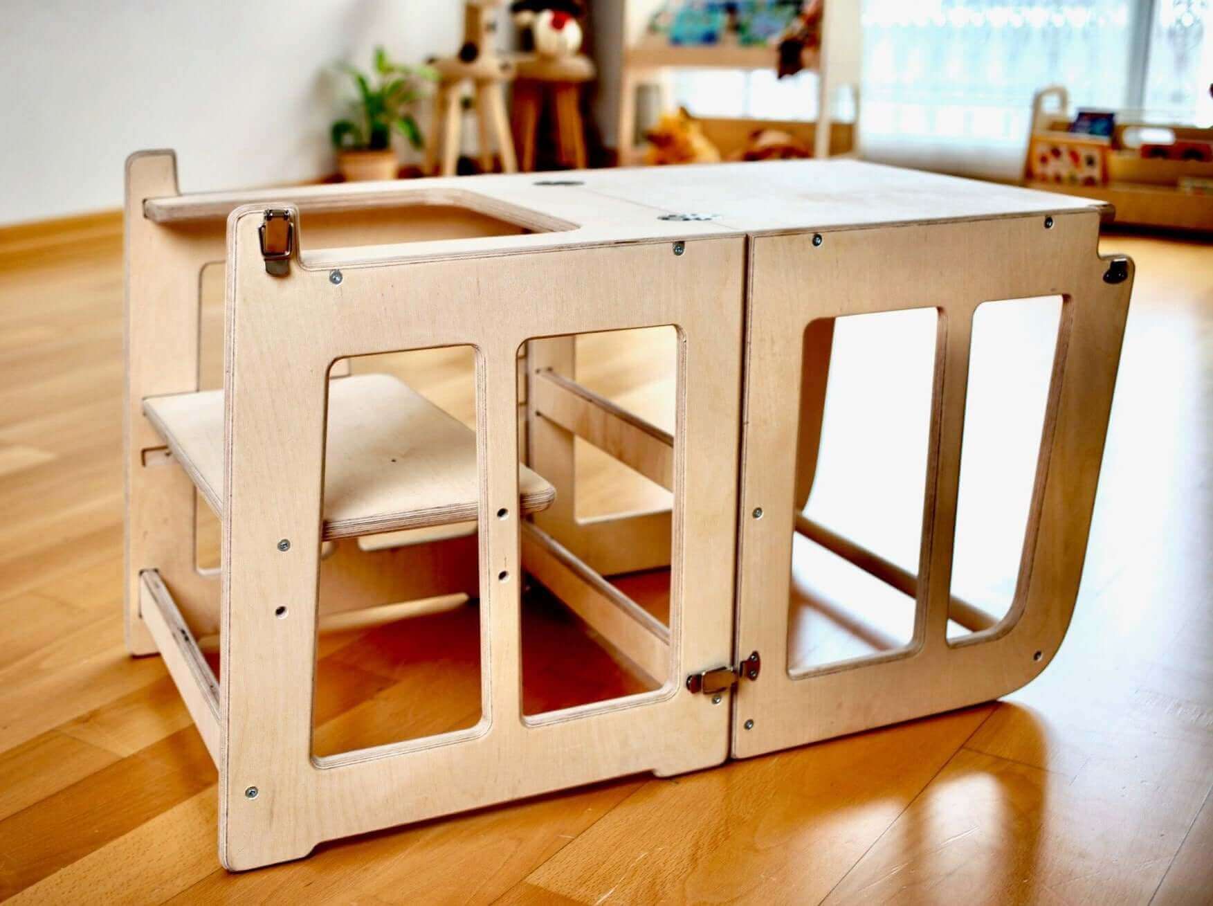 2in1 Montessori Learning Tower &amp; Desk