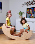 2in1-Montessori Wooden Seesaw-Table Chair Set