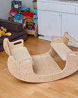 2in1-Montessori Wooden Seesaw-Table Chair Set