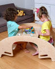 2in1-Montessori Wooden Seesaw-Table Chair Set
