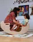2in1-Montessori Wooden Seesaw-Table Chair Set