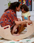 2in1-Montessori Wooden Seesaw-Table Chair Set