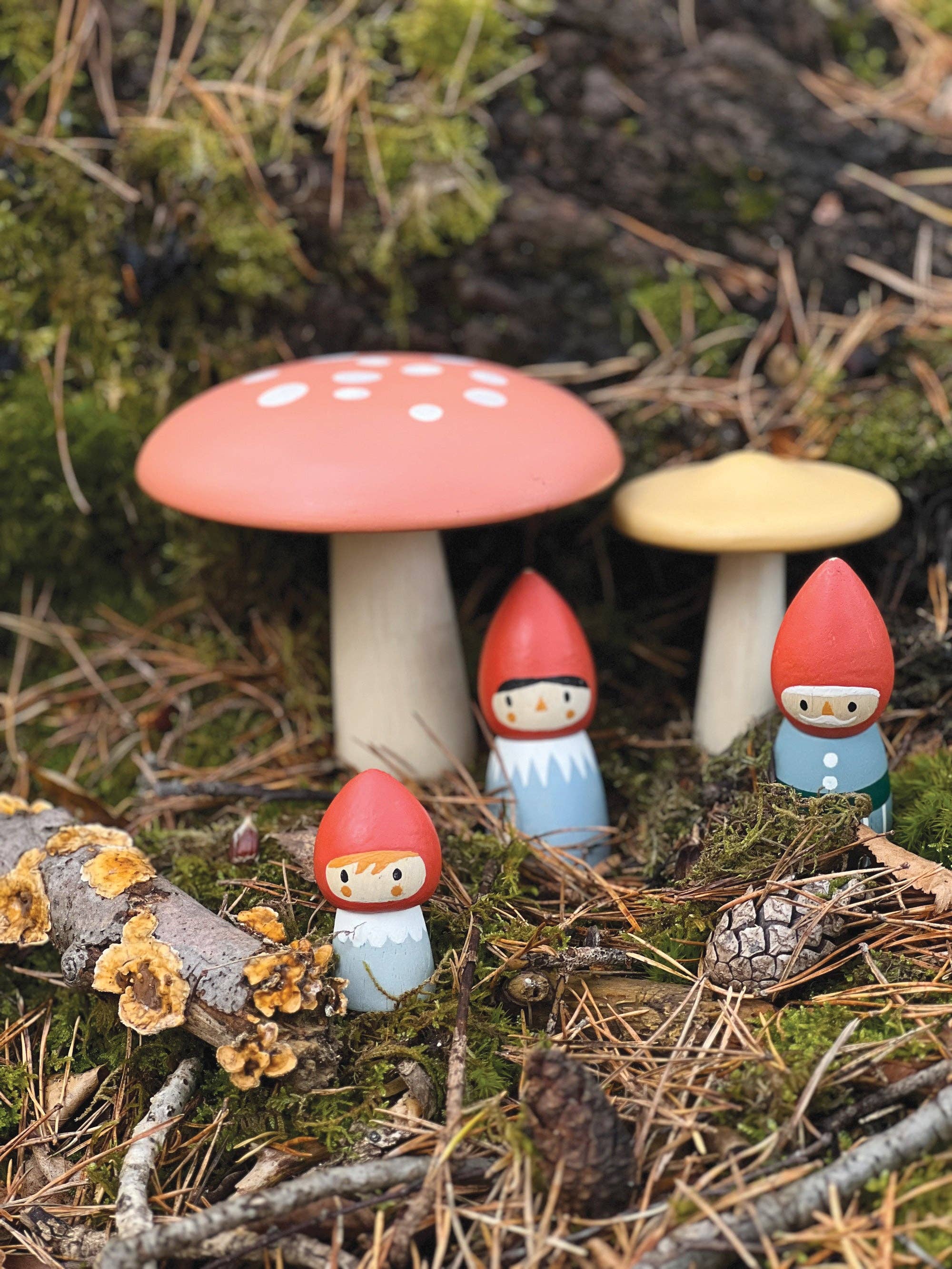 Woodland Gnome Family