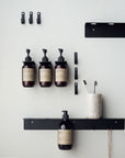 Bottle hanger, Brushed black finish