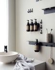 Bottle hanger, Brushed black finish
