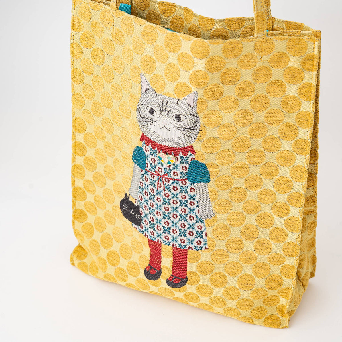 Kusuguru "Honey Bean Princes" Jacquard Tote Premium Chenille