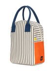 Zipper Lunch - Pencil Stripe Nautical