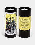Tarot The Fool Candle - 6" Tall & 60 Hr Burn, Mint & Citrus