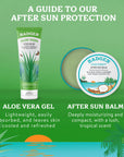 Badger Aloe Vera Gel for Face & Body, Sunburn Relief