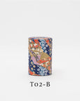 Japanese Traditional Washi Tea Canister – 20 Pattern 100g